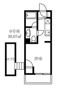 レジデンス光和109【1階】の間取り