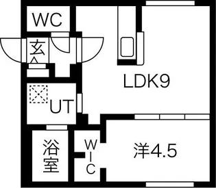 ASTER HIRAGISHI(アステールヒラギシ)【2階】の間取り