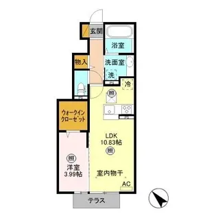 ソフィアグランデ【1階】の間取り