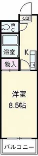 グランエスト【3階】の間取り