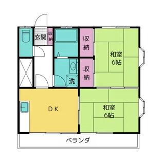 秀庄苑【3階】の間取り