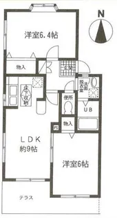 アランチェート【1階】の間取り