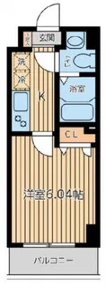 CITY SPIRE上池台【5階】の間取り