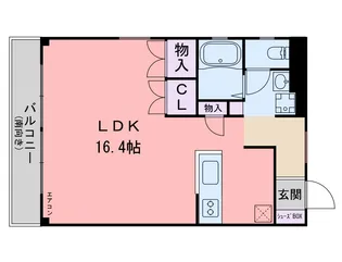パストラーレ周船寺【5階】の間取り