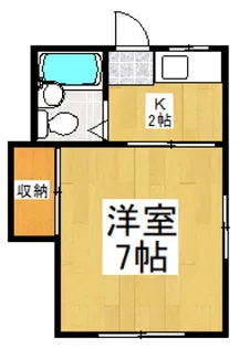 グリーンハイツ小川II【1階】の間取り