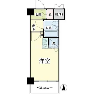 NICアーバンスピリッツ川崎【11階】の間取り