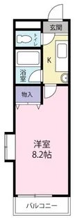 VISTA GRANDE 西船場【4階】の間取り