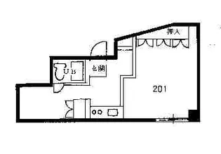 サンラヴァリー【2階】の間取り