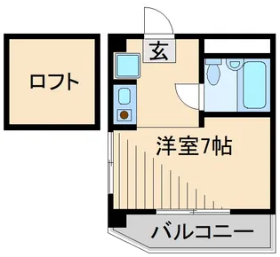 大倉山ハイツ【3階】の間取り