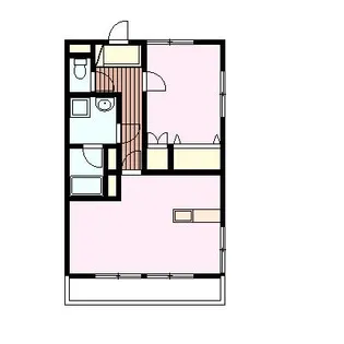 リバティー下小出【3階】の間取り