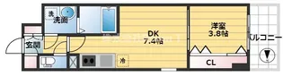 1DKの間取り画像