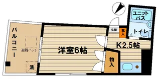 ロードしゅん【3階】の間取り