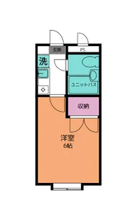 スカイコート相武台【3階】の間取り