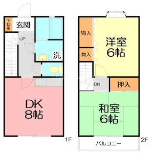 神奈川県秦野市平沢【一戸建】の間取り