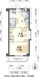 パルティール【3階】の間取り