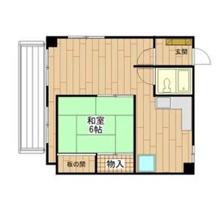 うなばらマンション2【7階】の間取り