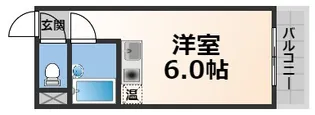 リバーサイドハウス【2階】の間取り