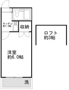 メイゾン二俣川【2階】の間取り