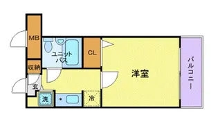 菱和パレス上北沢【4階】の間取り