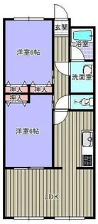 ボヌール原田町【1階】の間取り