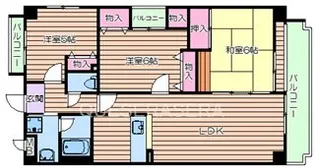 グランエール【5階】の間取り