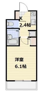 埼玉県さいたま市浦和区岸町2【アパート】の間取り