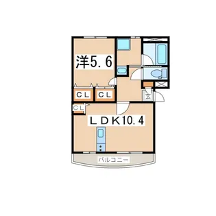 プロージェA【2階】の間取り