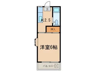 ハウス寿【1階】の間取り