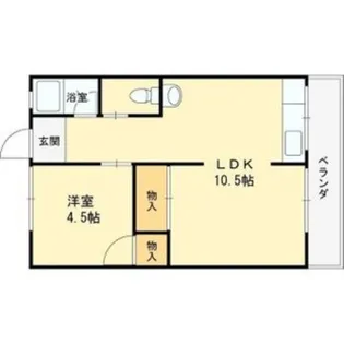 山本ハイツ【2階】の間取り