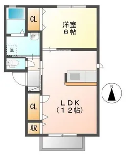 シャトレー湘南II【2階】の間取り