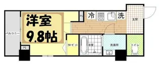 埼玉県越谷市赤山本町【マンション】の間取り