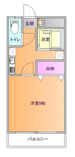 エヴァーグリーン【3階】の間取り