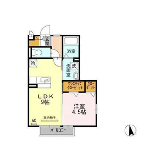 レセンテNS【1階】の間取り