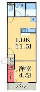 マスターグレイス【1階】の間取り