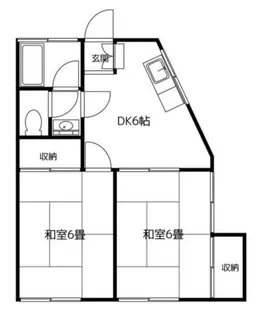 ハイツ蒼風(そうふう)【1階】の間取り