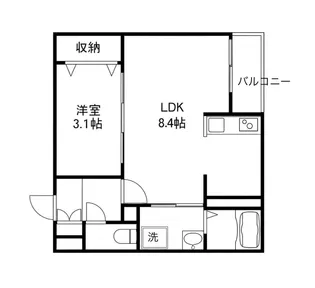広島県福山市東深津町4【マンション】の間取り