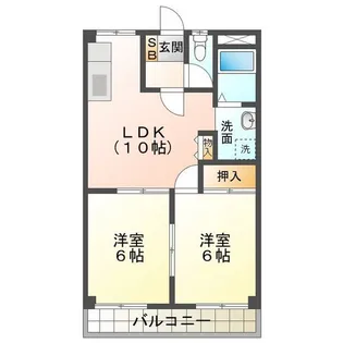 ハウスオブサンタ【2階】の間取り
