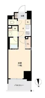 プライマル南砂【5階】の間取り