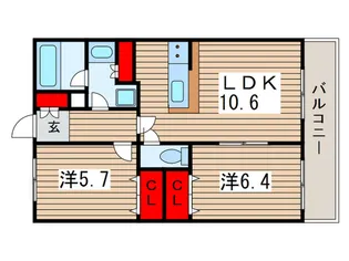 園生テクノプラザ【3階】の間取り