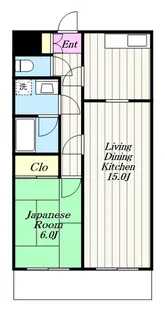 リエス愛甲石田【2階】の間取り