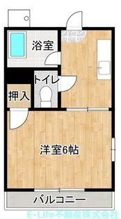 Prosper水前寺【1階】の間取り