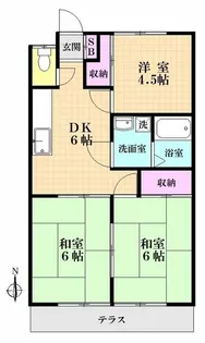 ハイムベスタ【1階】の間取り