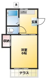 メゾン・ド・ロンドン【1階】の間取り