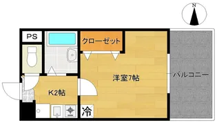 Tハウス久賀【4階】の間取り