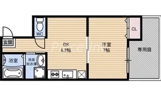 S.field鶴見【1階】の間取り