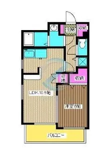 千葉県市川市押切【マンション】の間取り