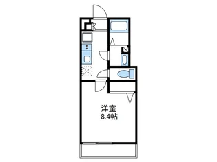 神奈川県相模原市南区相南4【マンション】の間取り