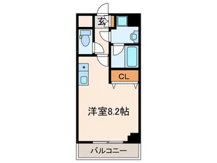 ヴェルティ-レ府中【4階】の間取り