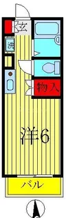 ラフィーヌ・松ヶ丘【2階】の間取り