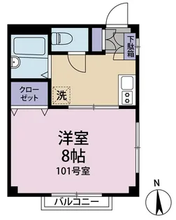 東京都文京区本郷5【マンション】の間取り